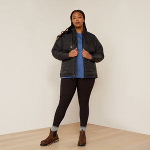 Ariat Women's Rebar Cordura Ripstop Lightweight Insulated Jacket, Black