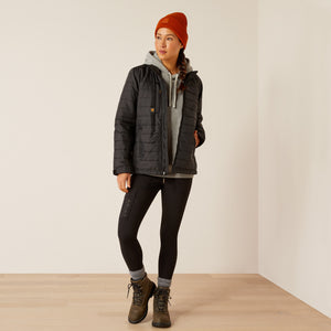 Ariat Women's Rebar Cordura Ripstop Lightweight Insulated Jacket, Black