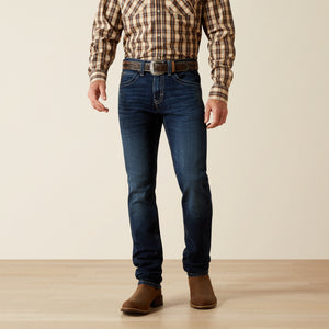 Ariat Men's M8 Modern Jason Slim Leg Jeans, Salton