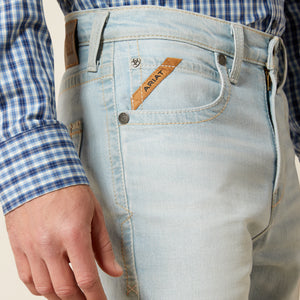 Ariat Men's M7 Slim Ontario Classic Rise Straight Leg Jeans, Clive