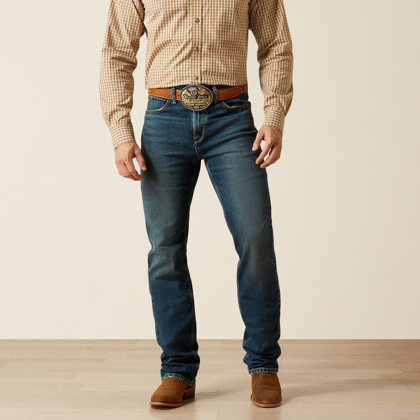 Ariat Men's M7 Slim Sawyer Classic Rise Straight Leg Jeans, Norris