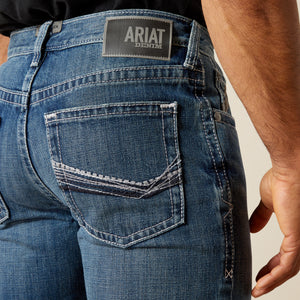 Ariat Men's M4 Relaxed August Straight Leg Jean, Terrence