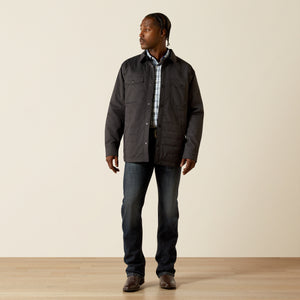 Ariat Men's Quilted Shirt Jacket, Phantom