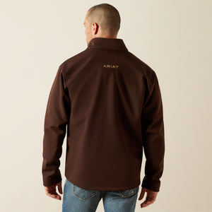Ariat Men's Vernon Softshell Jacket, Coffee Bean