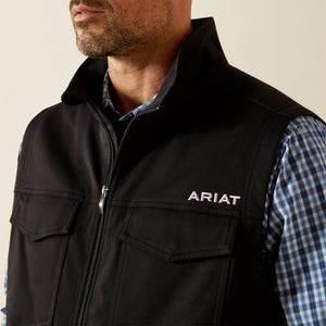 Ariat Men's Sentinel Vest, Black