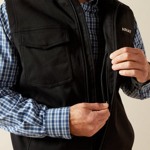 Ariat Men's Sentinel Vest, Black