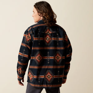 Ariat Men's Hensley Corduroy Retro Shirt Jacket, Dark Grey