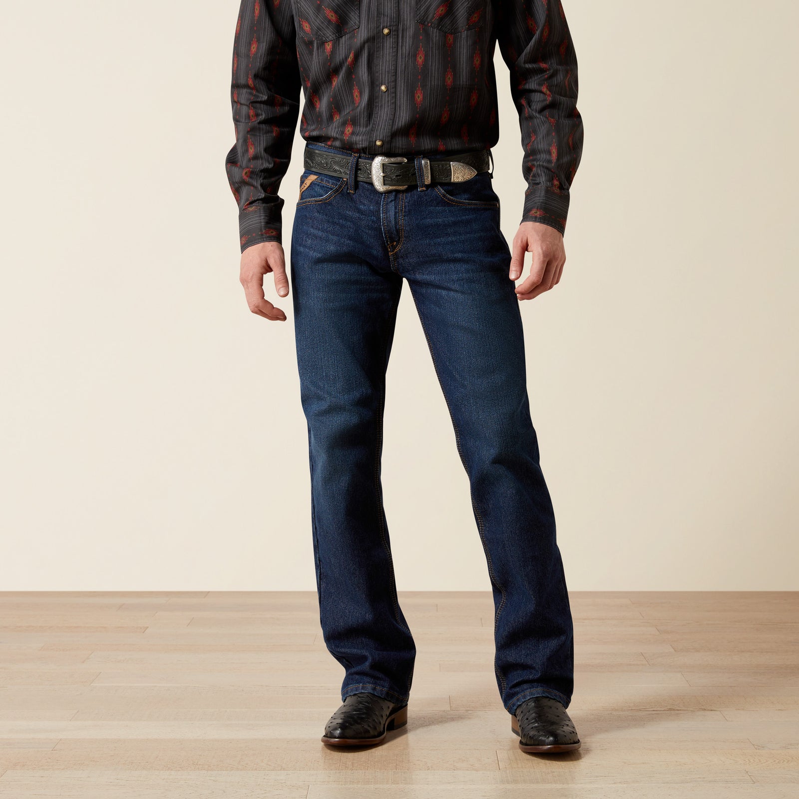 Ariat Men's M7 Slim Baron Straight Leg Jean, Hampton