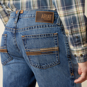 Ariat Men's M4 Relaxed Shane Boot Cut Jean, Rogers