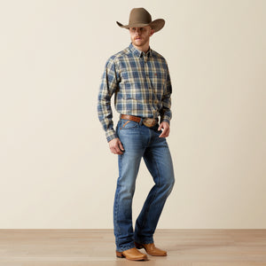 Ariat Men's M4 Relaxed Shane Boot Cut Jean, Rogers
