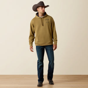 Ariat Men's PBR Hoodie, Gothic Olive