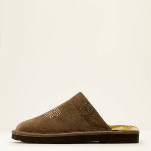 Ariat Men's Silversmith Square Toe Slipper, Stone