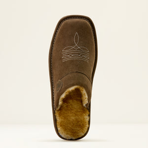 Ariat Men's Silversmith Square Toe Slipper, Stone