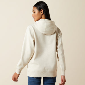 Ariat Women's Ariat Logo 2.0 Hoodie, Oatmeal Heather