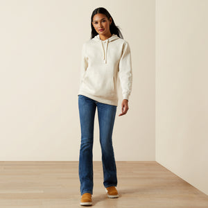 Ariat Women's Ariat Logo 2.0 Hoodie, Oatmeal Heather