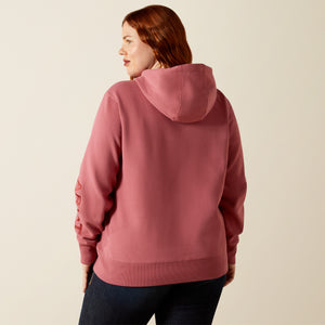 Ariat Women's Ariat Logo 2.0 Hoodie, Mauvewood