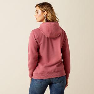 Ariat Women's Ariat Logo 2.0 Hoodie, Mauvewood