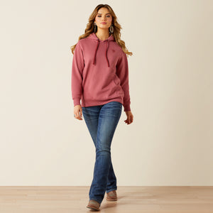 Ariat Women's Ariat Logo 2.0 Hoodie, Mauvewood