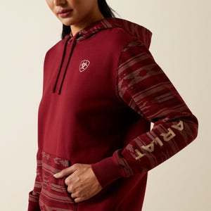 Ariat Women's Ariat Logo 2.0 Printed Hoodie, Montana Print