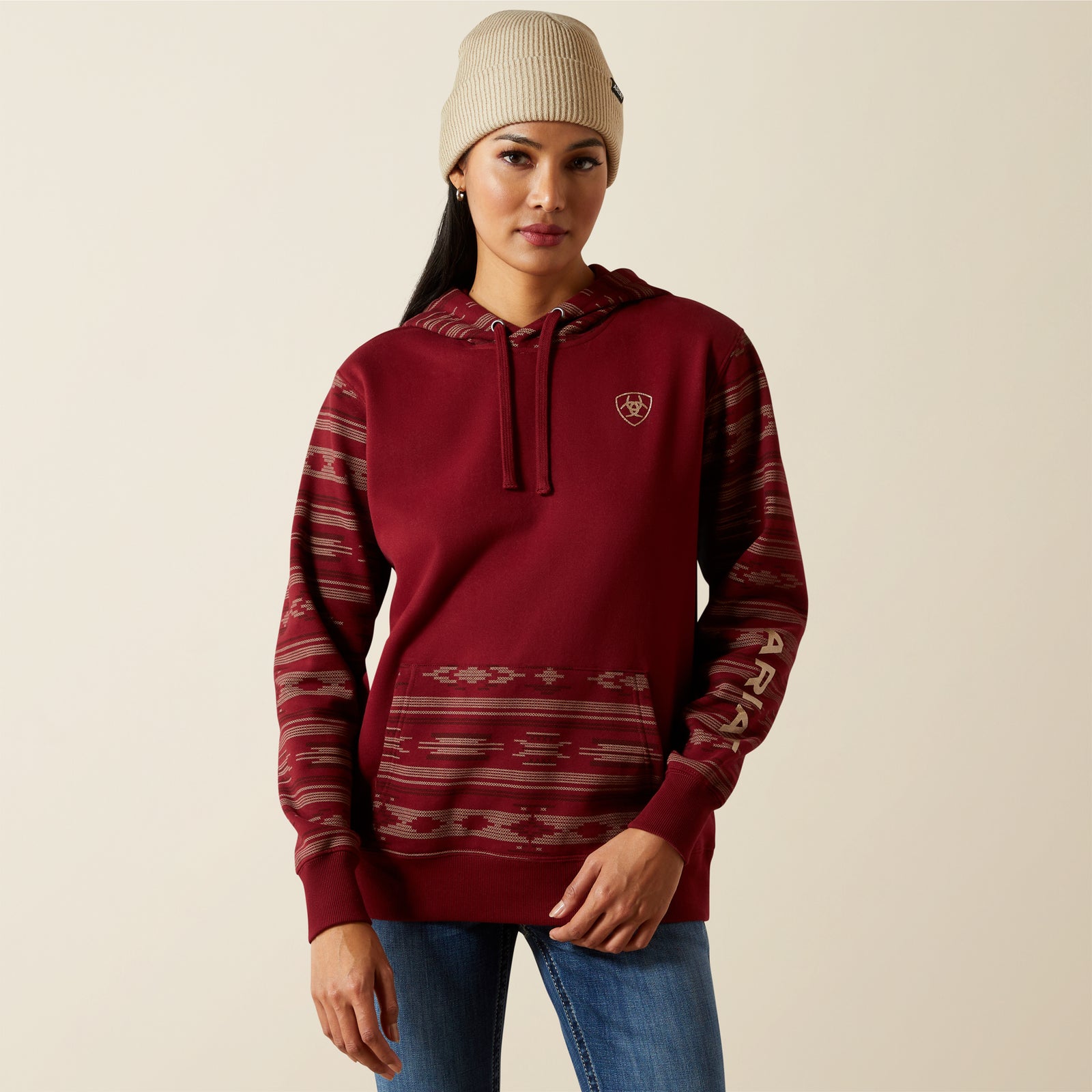 Ariat Women's Ariat Logo 2.0 Printed Hoodie, Montana Print