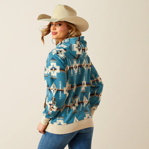Ariat Women's Ariat Logo 2.0 Printed Hoodie, Agave Southwest Print