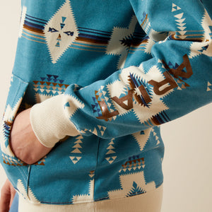 Ariat Women's Ariat Logo 2.0 Printed Hoodie, Agave Southwest Print