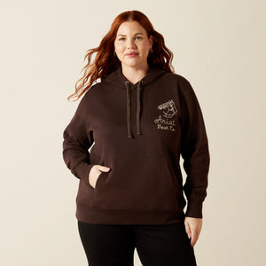 Ariat Women's Stitch Hoodie, Mole