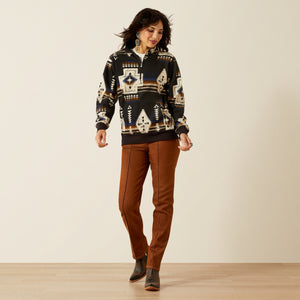 Ariat Women's Sienna 1/2 Zip Sweatshirt, Thornstone Print