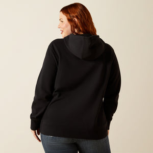 Ariat Women's Booted Logo Hoodie, Black