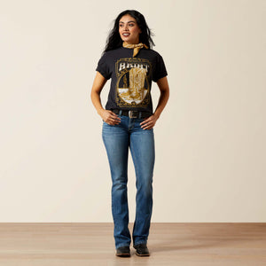 Ariat Women's Ariat Boot Cloche T-Shirt, Black