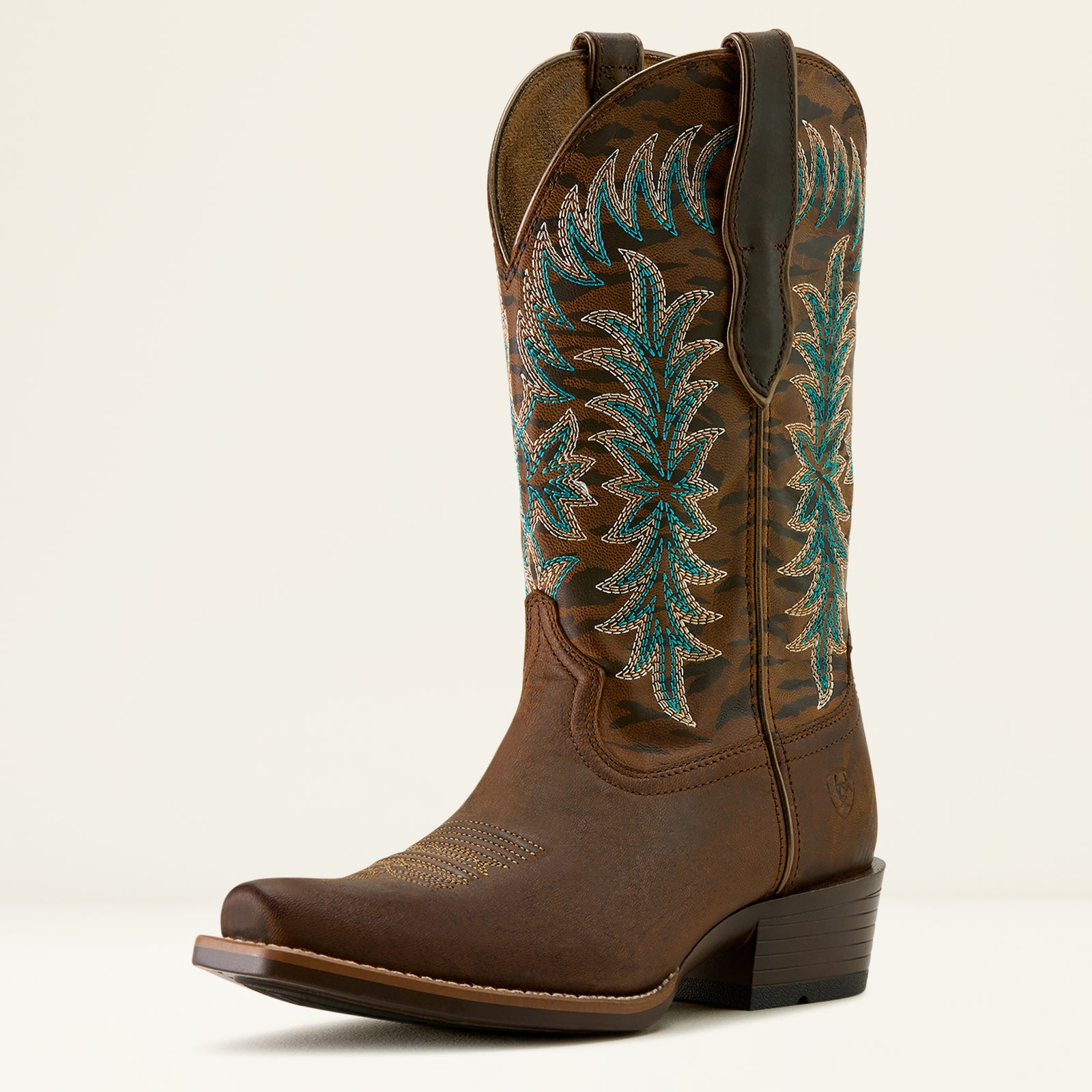 Ariat Women's Beaumont K Toe Western Boot, Sassy Brown