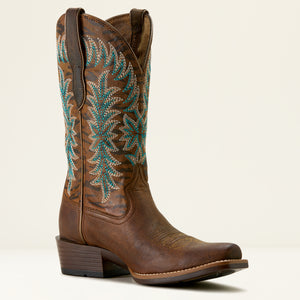 Ariat Women's Beaumont K Toe Western Boot, Sassy Brown