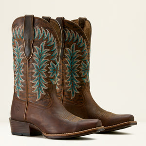 Ariat Women's Beaumont K Toe Western Boot, Sassy Brown