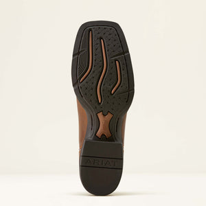 Ariat Women's Round Up Filly Wide Square Toe Western Boot, Sorrel Crunch