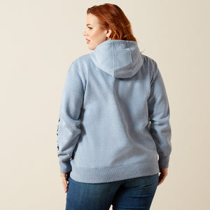Ariat Women's Ariat Logo 2.0 Hoodie, Vintage Indigo Heather