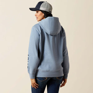Ariat Women's Ariat Logo 2.0 Hoodie, Vintage Indigo Heather