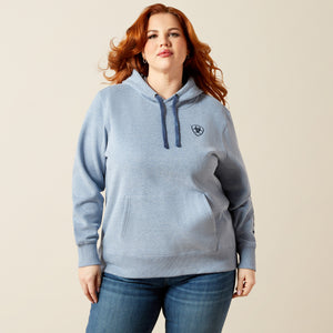 Ariat Women's Ariat Logo 2.0 Hoodie, Vintage Indigo Heather
