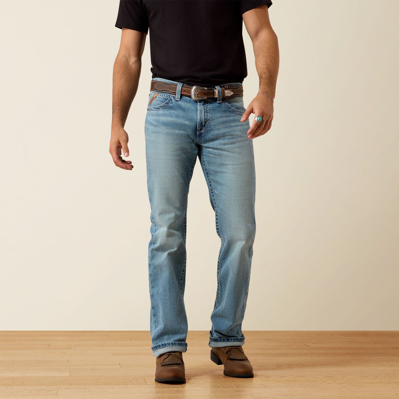 Ariat Men's M7 Slim Casper Straight Leg Jeans, Kayne