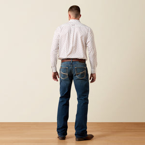 Ariat Men's M4 Relaxed Crawford Boot Cut Jeans, Silverton