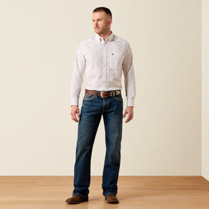 Ariat Men's M4 Relaxed Crawford Boot Cut Jeans, Silverton