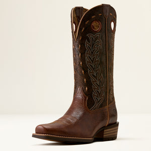 Ariat Women's Lucera Narrow Cutter Toe Western Boot, Deepest Tan