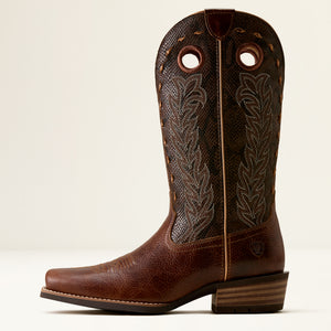 Ariat Women's Lucera Narrow Cutter Toe Western Boot, Deepest Tan