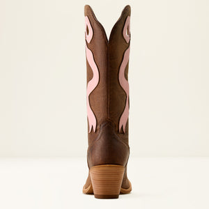 Ariat Women's Beaux J Toe Western Boot, Weathered Tan