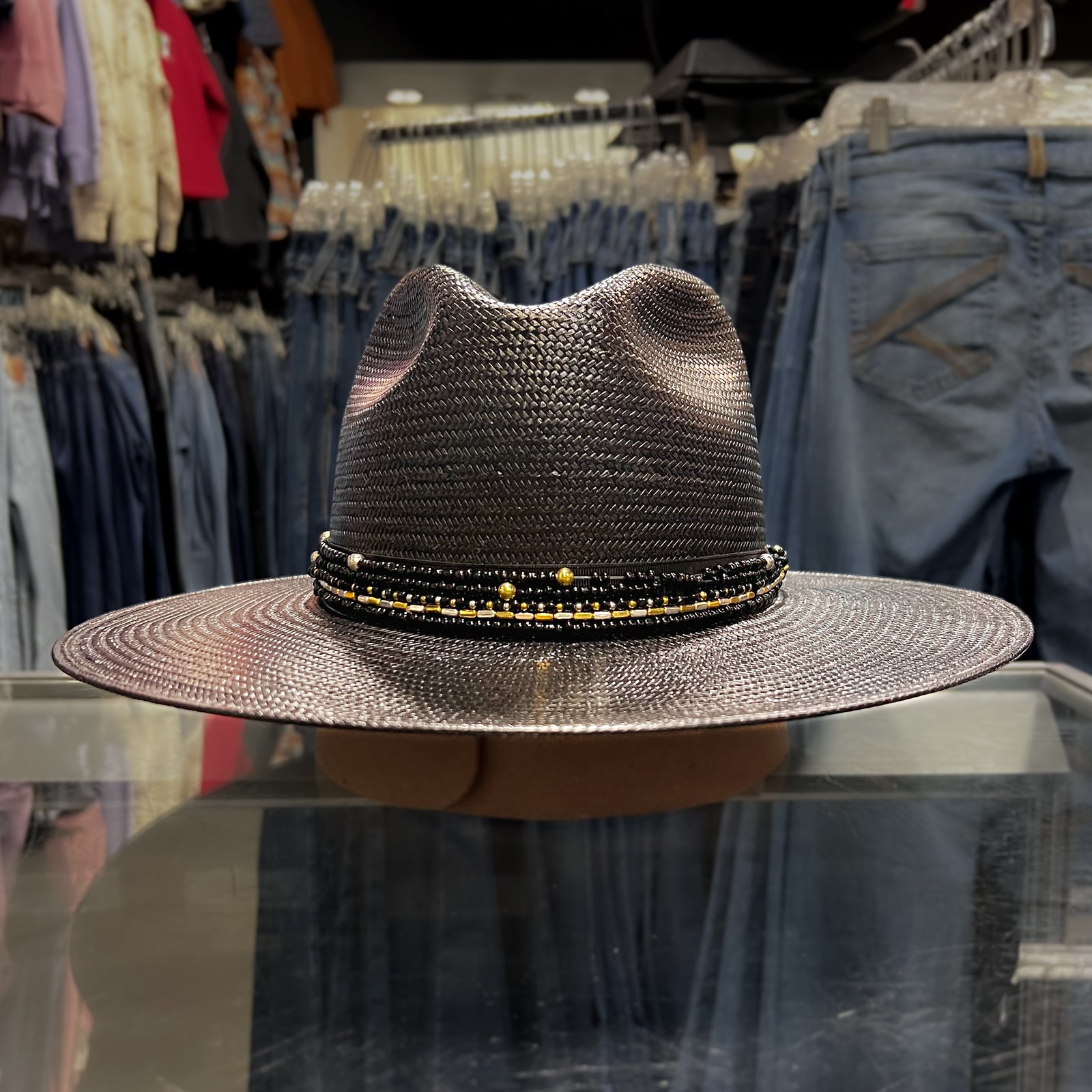 Stetson Women's Fashion Collection Kambra Straw Hat, Black