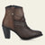 Cuadra Women's Res Crust Taupe Ankle Boot, Brown