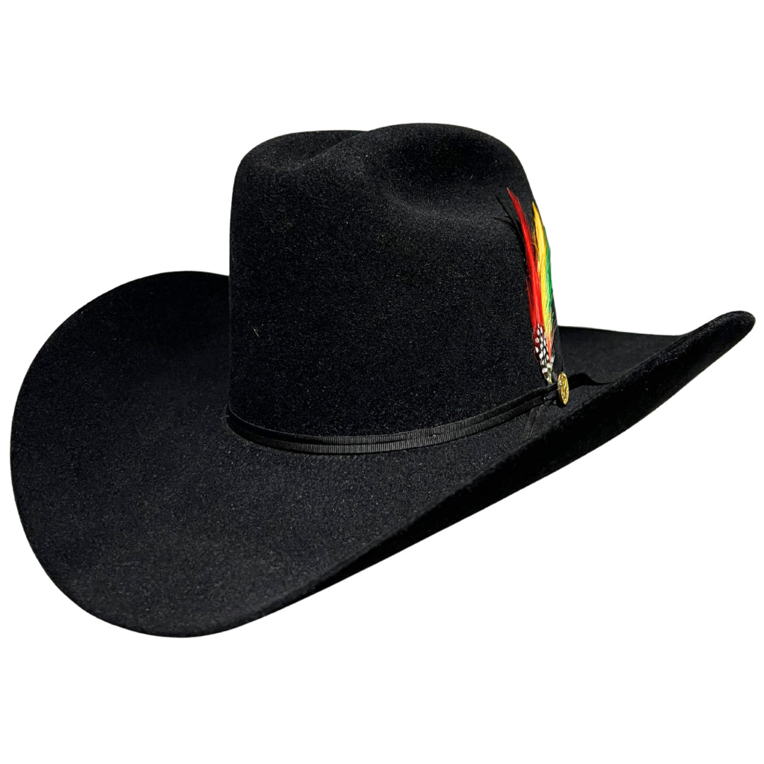 Stetson Men's 6X 160 Anniversary Classic Rancher Cowboy Hat, Black