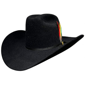 Stetson Men's 6X 160 Anniversary Classic Rancher Cowboy Hat, Black