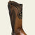 Cuadra Men's Deer Leather Square Toe Boot, Honey