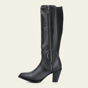 Cuadra Women's Leather Boot, Grey
