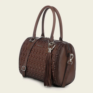 Cuadra Women's Leather Convertible Bag, Brown